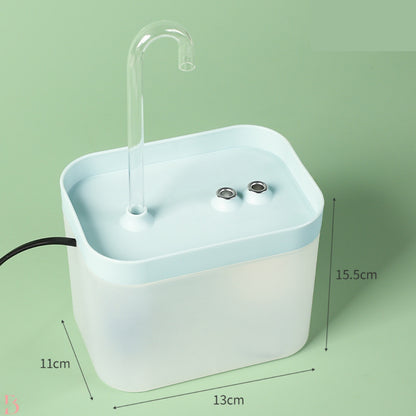 寵物水晶彎管飲水機 (B-022)