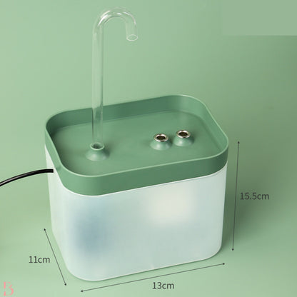 寵物水晶彎管飲水機 (B-022)